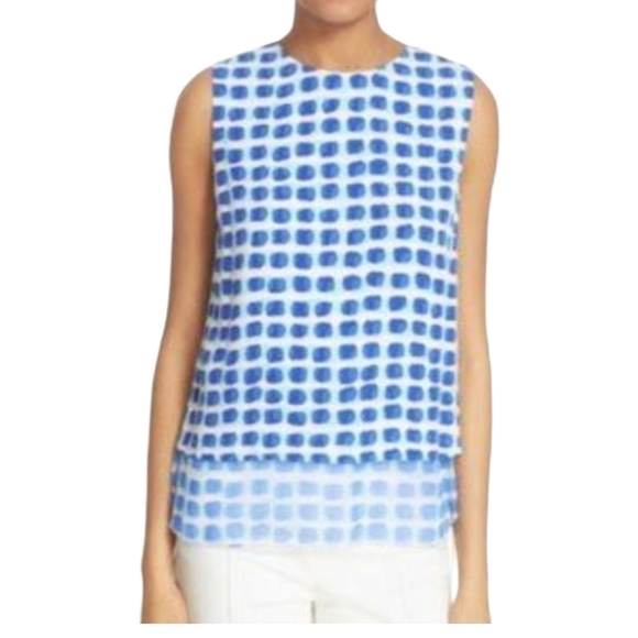 kate spade Tops - Kate Spade Silk Tank blue Camisole XS
